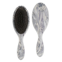 Detangling Hairbrush The Wet Brush Metallic Marble Silver