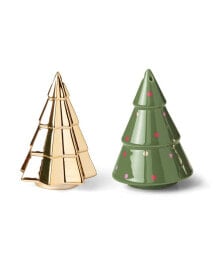 Kate Spade figural Evergreen Tree Salt Pepper Set