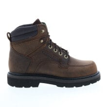 Купить коричневые мужские ботинки CAROLINA: Carolina Scope Broad Toe 6" 399 Mens Brown Leather Lace Up Work Boots