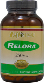 Витамины и БАДы для нервной системы lifetime Relora Релора 250 мг,  для контроля стресса и вызванного им переедания 120 растительных капсул