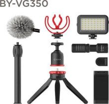 BOYA BY-VG350 штатив Смартфон/экшн-камера 3 ножка(и) Черный, Красный