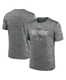 Nike men's Anthracite Chicago White Sox City Connect Velocity Practice Performance T-shirt