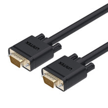 UNITEK Y-C504G VGA кабель 3 m VGA (D-Sub) Черный