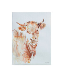 Trademark Global aimee Del Valle Village Cow Canvas Art - 37