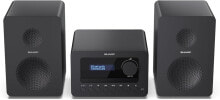 SHARP XLB512BR Micro Sound System 45W FM Radio Bluetooth USB CD MP3 Brown