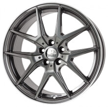 Колесный диск литой Cheetah Wheels CV.06 shiny grey polished 8.5x19 ET44 - LK5/114.3 ML70.4