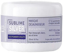 Haarmaske gegen Gelbstich - Institut Claude Bell Sublime Silver Brightening and Nourishing Mask