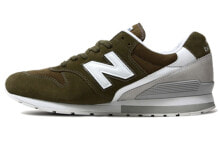 New Balance NB 996 低帮 跑步鞋 男女同款 棕绿 / Sport Shoes New MRL996JZ