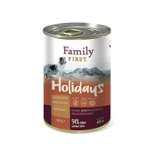 Wet food Family First FF-19016 Veal Lamb Potatoes 400 g