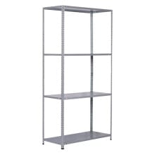 CATTERHOUSE Nils Solid 4 70x30x137 cm Galanized Shelf