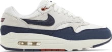 [FD2370-110] Mens Nike AIR MAX 1 'OBSIDIAN RUGGED ORANGE WMNS '