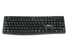 Клавиатуры equip Wired USB Keyboard клавиатура QWERTY Испанский Черный 245211
