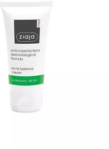 Ziaja Med Anti-Imperfections Face Cream - Gesichtscreme für fettige und zu Akne neigende Haut