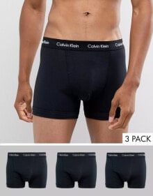 Хлопковые стрейчевые плавки Calvin Klein Big & Tall из 3 шт