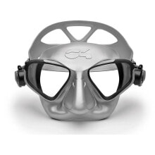 Masks and snorkels for scuba diving