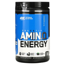 Аминокислоты optimum Nutrition, ESSENTIAL AMIN.O. ENERGY, Blue Raspberry, 9.5 oz (270 g)