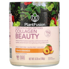 PlantFusion, Collagen Beauty, комплекс с растительными пептидами, клубничный лимонад, 180 г (6,35 унций)