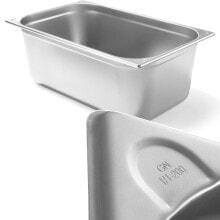 Посуда и емкости для хранения продуктов gN container 1/1 steel Kitchen Line height 200 mm - Hendi 806159