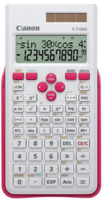 Canon F-715SG калькулятор Карман Научный Розовый, Белый 5730B002