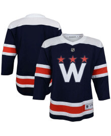 Outerstuff big Boys Navy Washington Capitals 2020/21 Alternate Replica Jersey