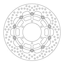 MOTO-MASTER Halo Suzuki 112132 Front Brake Disc