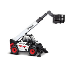 Купить игрушечный транспорт Bburago: BBURAGO 1:48 Telehandler Handler Bobcat T40.180SlP with Platform 18-32088 car