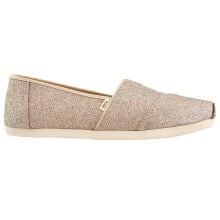 Купить женские балетки TOMS: TOMS Alpargata Slip On Womens Pink Flats Casual 10015044