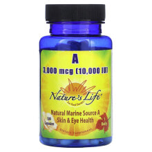 Vitamin A, 3,000 mcg (10,000 IU), 100 Capsules