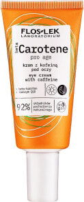 Augencreme - Floslek Beta Carotene Cream Under Eye With Caffeine