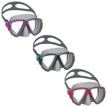 Masks and snorkels for scuba diving