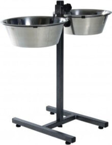 Trixie ADJUSTABLE STAND WITH BOWLS 2x4.7L