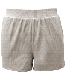 Купить женские спортивные шорты и юбки ID Ideology: Women's Ribbed Shorts, Created for Macy's