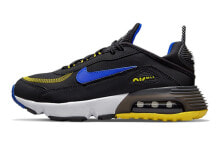 Nike Air Max 2090 轻盈缓震 低帮 跑步鞋 GS 黑蓝黄 / Кроссовки Nike Air Max 2090 GS DH9738-005