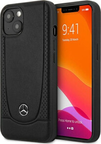 Mercedes Mercedes MEHCP15MARMBK iPhone 15 Plus / 14 Plus 6.7