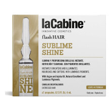 Средства для ухода за волосами laCabine Flash Hair Питательное ревитализирующее средство для волос в ампулах  Блеск  7х4 мл