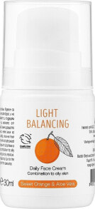 Leichte ausgleichende Gesichtscreme für den täglichen Gebrauch - Zoya Goes Light Balancing Daily Face Cream