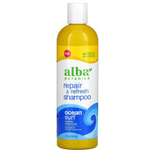 Шампуни для волос Алба Ботаника, Восстанавливающий и освежающий шампунь, Ocean Surf, 355 мл (12 жидк. Унций)