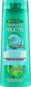 Kräftigendes Shampoo für fettenden Ansatz und trockene Spitzen - Garnier Fructis Hydra Fresh Shampoo