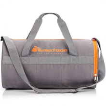 Мужские спортивные сумки мужская спортивная сумка серая текстильная средняя для тренировки с ручками через плечо Meteor Siggy 25L 74552 fitness bag