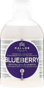 Himbeere Revitalisierendes Shampoo für trockenes und strapaziertes Haar - Kallos Cosmetics Blueberry Hair Shampoo