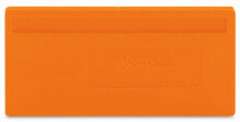 280-311 - Terminal block separator - Orange - 2 mm - 52.5 mm - 26.4 mm - 1.91 g