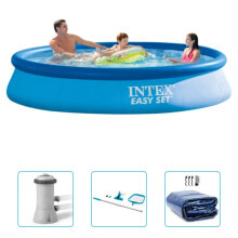 Prefabricated and inflatable pools