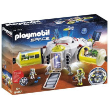 Детские игровые наборы и фигурки из дерева конструктор Playmobil Space 9487 Космическая cтанция Марс