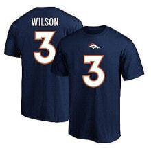 NFL Denver Broncos Men's Russell Wilson Big & Tall Short Sleeve Cotton Core
