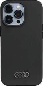 Купить чехлы для смартфонов Audi: Audi Audi Silicone Case iPhone 13 Pro / 13 6.1" czarny/black hardcase AU-LSRIP13P-Q3/D1-BK