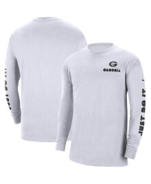 Nike men's White Georgia Bulldogs Heritage Max 90 Long Sleeve T-shirt