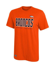 Купить мужские футболки и майки OuterStuff: Men's Orange Denver Broncos Prime Time T-shirt