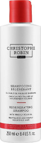 Shampoo mit Opuntienöl für trockenes und geschädigtes Haar - Christophe Robin Regenerating Shampoo with Prickly Pear Oil