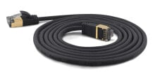 Кабели и разъемы для аудио- и видеотехники wantec 7208 сетевой кабель 15 m Cat7 S/FTP (S-STP) Черный