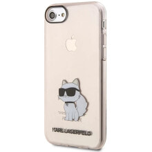 KARL LAGERFELD Klhci8Hnchtcp iPhone 78 Se 2020Se 2022 Ikonik Choupette phone case